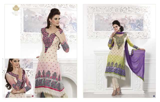 Bollywood Fashion Salwar Kameez Stoff Unstitched